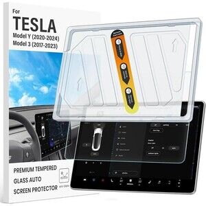 Screen Protector for Model Y, Model 3, Accessories for Tesla Model Y